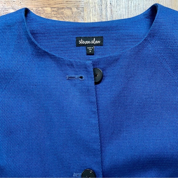Blue chore jacket coat XS - Picture 4 of 6